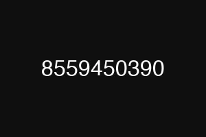 8559450390