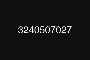 3240507027